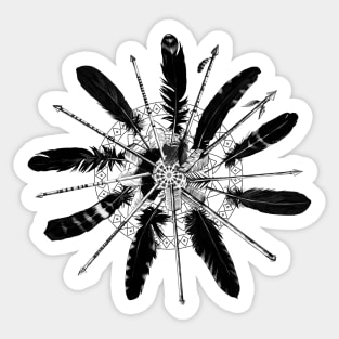 feathers Sticker